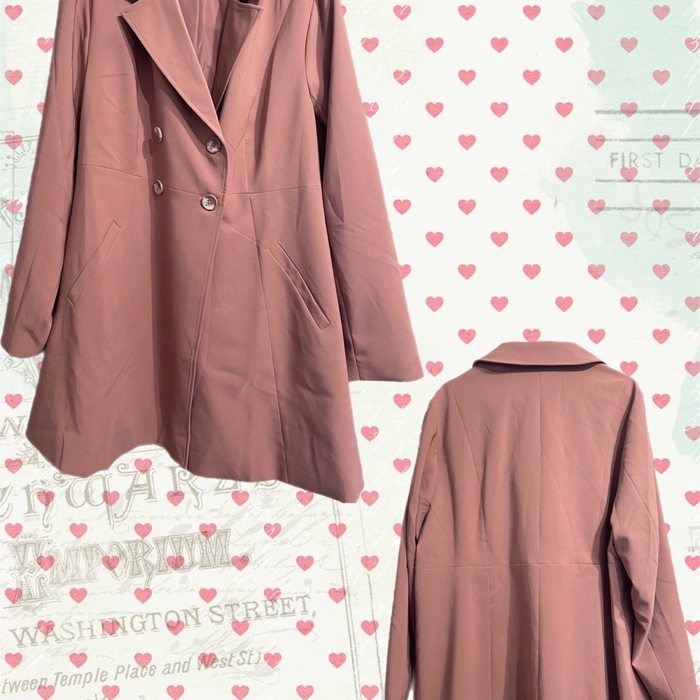 Torrid size 2 pink spring jacket size 2